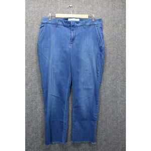 Frank & Eileen Wicklow Italian Performance Denim Chino Pant Jeans Size 12